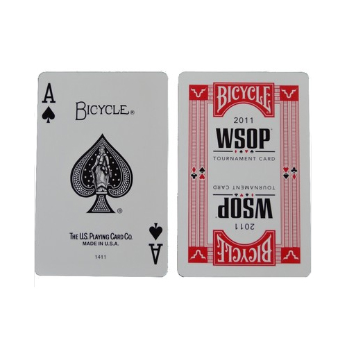 NIB: 2011 WSOP Bicycle/KEM Plastic Poker 2-Deck Card Set