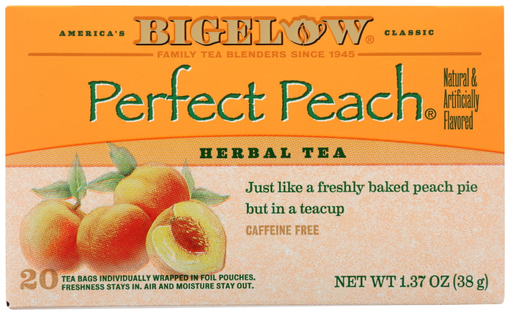 Bigelow Perfect Peach Herbal Tea (6x20 Bag )