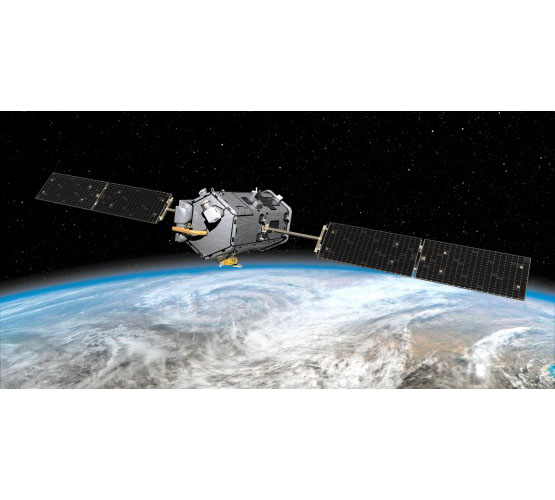 Biggies Space Murals - Earth Satellite - Extra Large