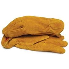 Glove Fleece Lined Split Cowhide Xl