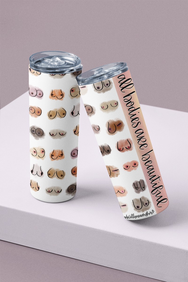 All Bodies Are Beautiful/Titty Committee Tumbler