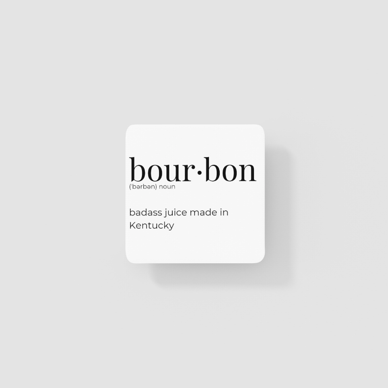 Bourbon Coaster