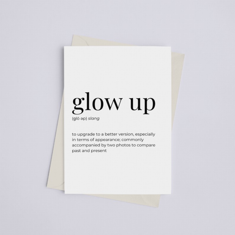 Glow Up - Greeting Card/Wall Art Print