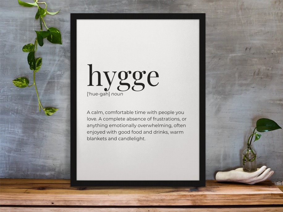Hygge - Greeting Card/Wall Art Print