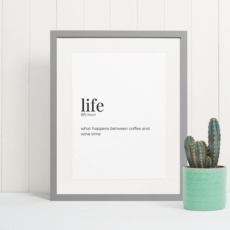 Life - Greeting Card/Wall Art Print