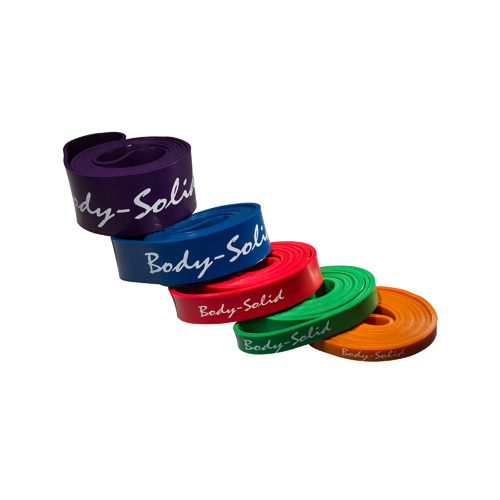 Body-Solid 5 Pack Power Bands, Includes BSTB 1,2,3,4,5