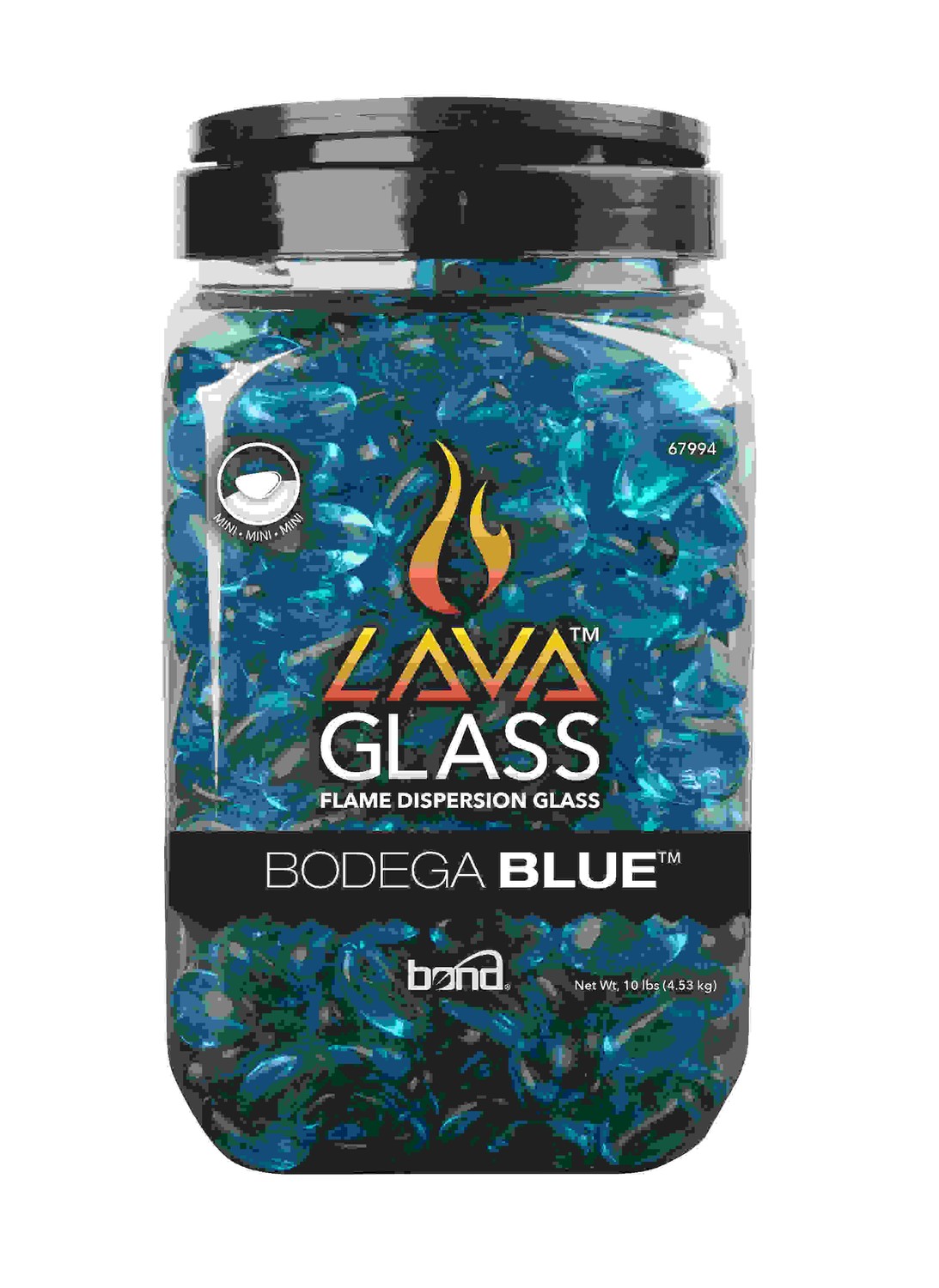 Mini LavaGlass+ Bodega Blue+ 4-Pack