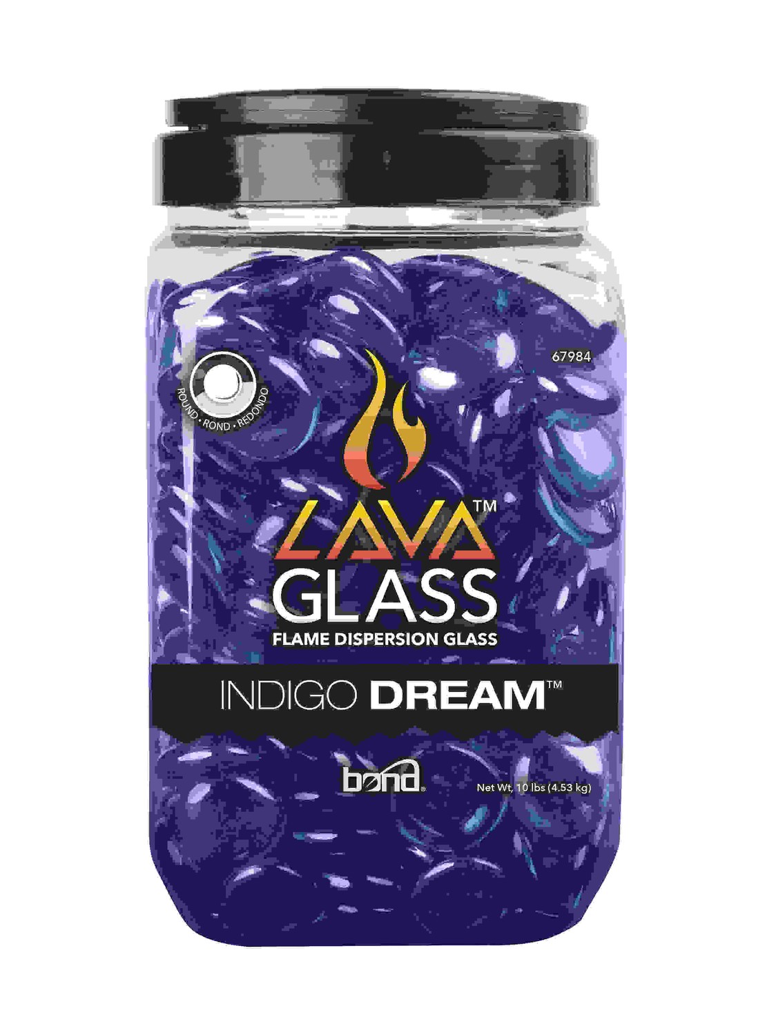 Round LavaGlass+ Indigo Dream+ 4-Pack