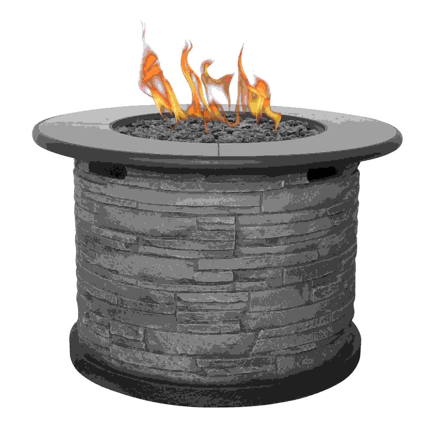 Newcastle 36 Round Gas Fire Table