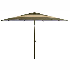 9' Decorative Vented Market Umbrella with Crank and Tilt - Classic