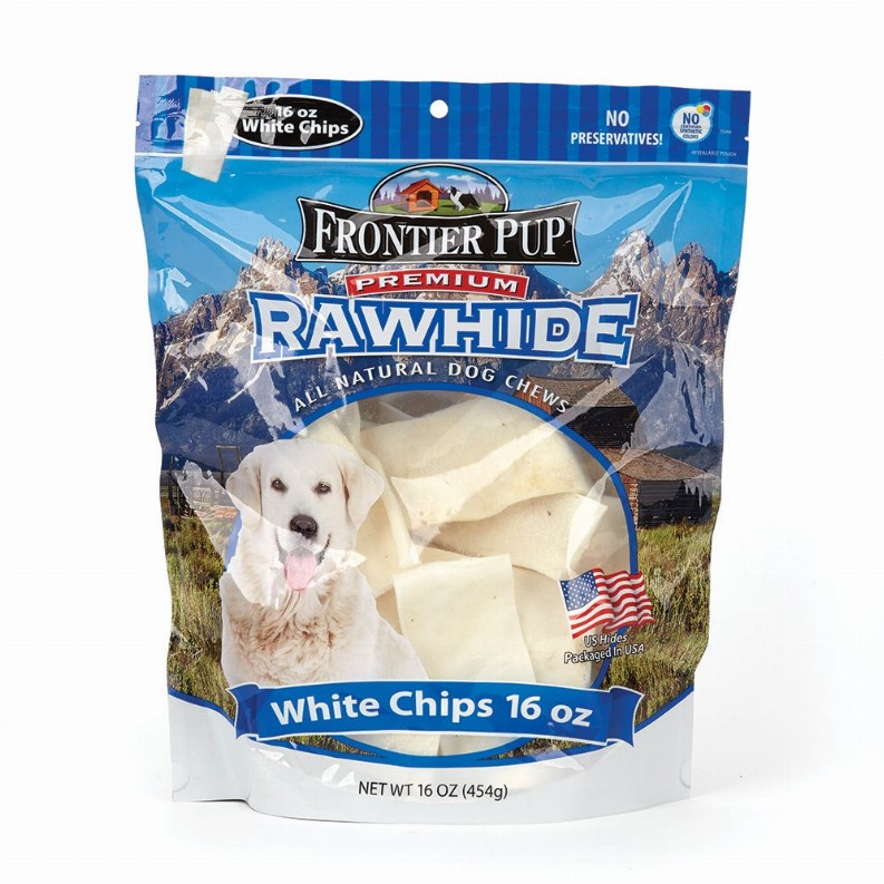 16 Oz Rawhide Chips Strips
