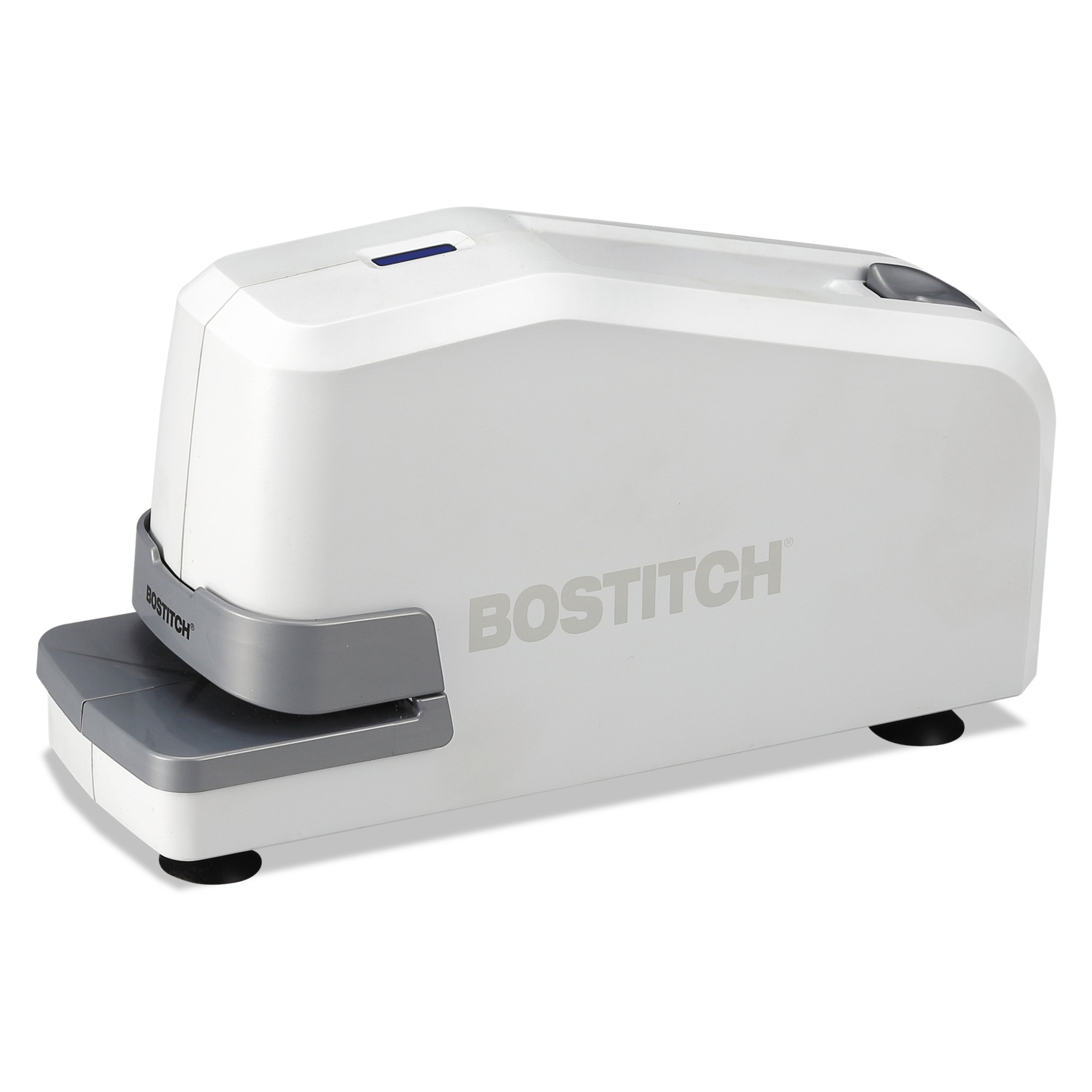 Bostitch Impulse 25 Electric Stapler - 25 Sheets Capacity - 210 Staple Capacity - Full Strip - 1/4" Staple Size - White