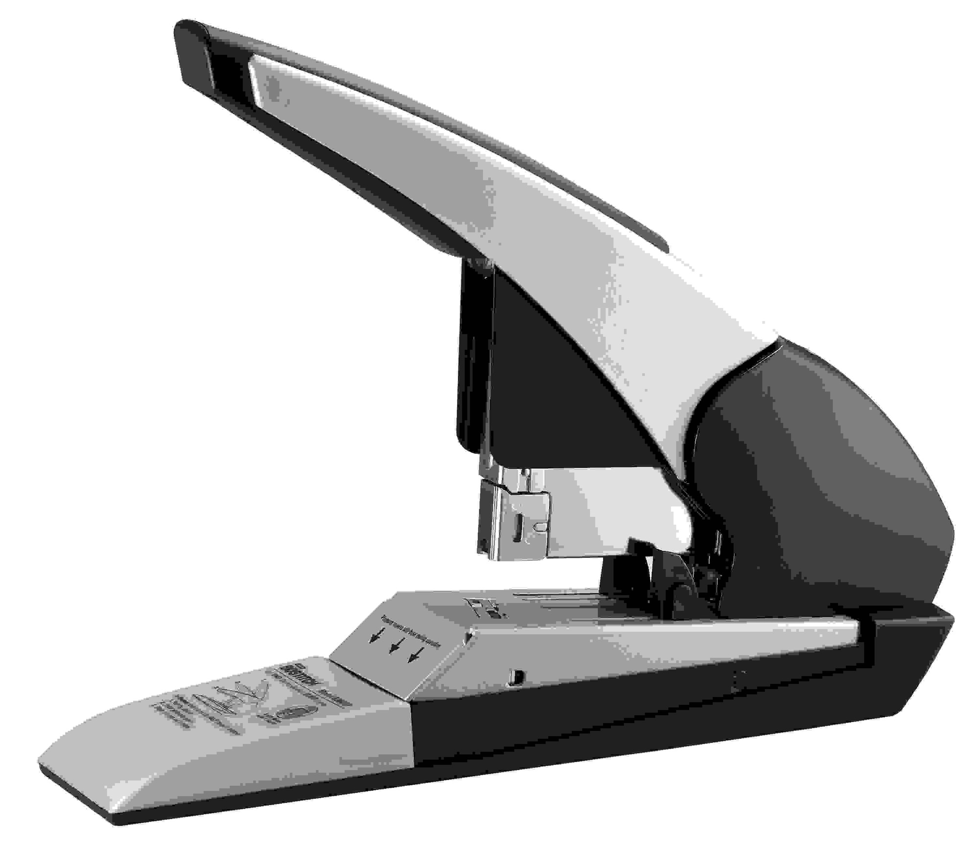Bostitch Auto180 Xtreme Duty Automatic Stapler - 180 Sheets Capacity - Silver, Black