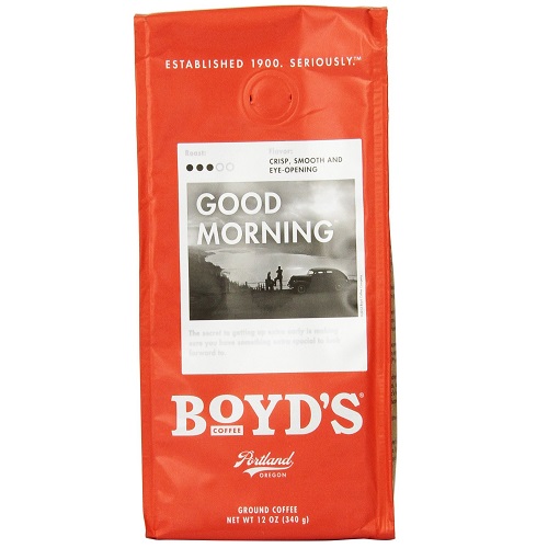 Boyds Coffee Good Morning Single Cup Pods (6x12 CT)