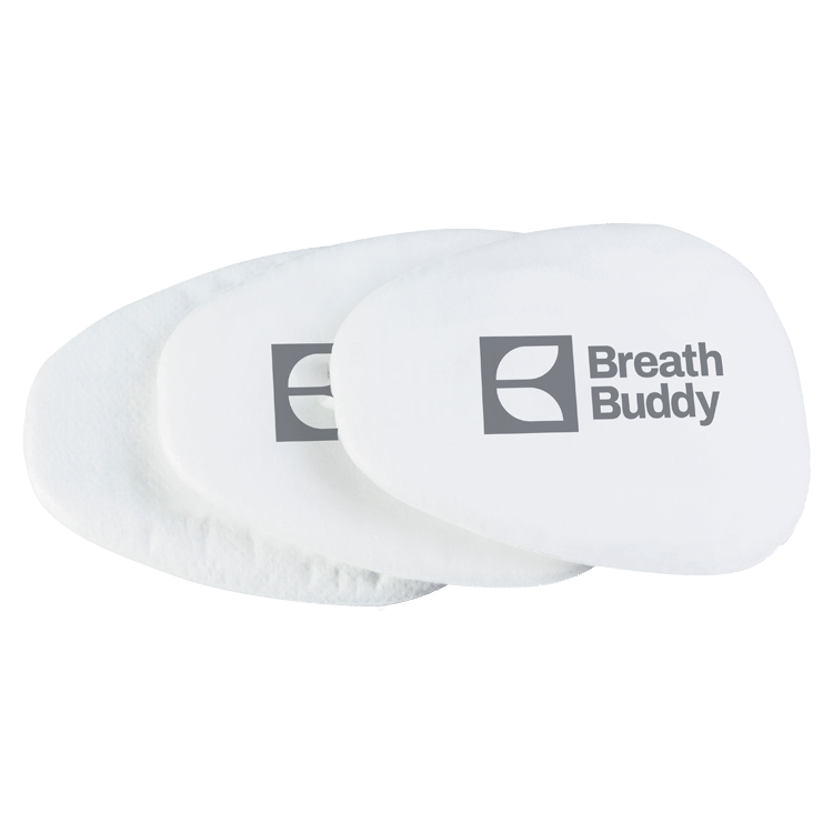 Breath Buddy Respirator Replacement Filters - Pack of 10