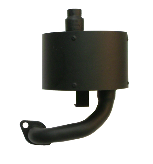 Briggs-Stratton Engine Parts Muffler to fit vertical OHV engines from 9-18hp Replaces Snapper 7-4453