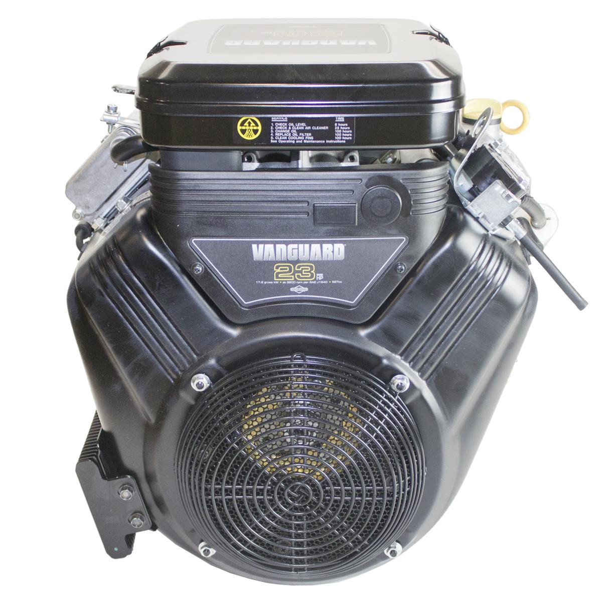 23hp Vanguard, Horizontal 10:1 Tapered Shaft, Electric Start, FP, Oil Filter Cooler, Briggs Stratton Engine