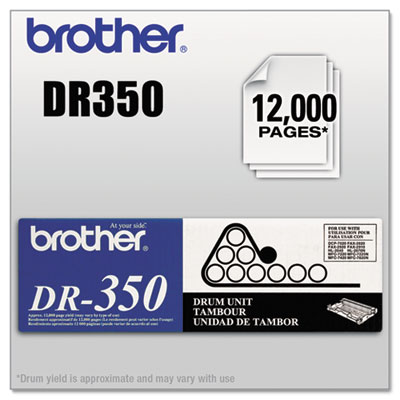 Brother DR350 Replacement Drum Unit - Laser Print Technology - 12000 - 1 Each