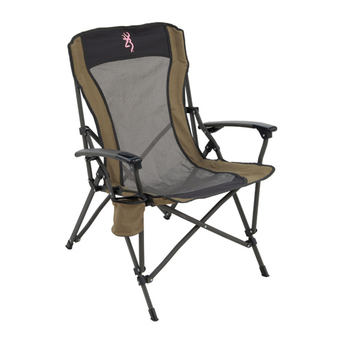 Browning Camping Fireside Chair - Pink Buckmark