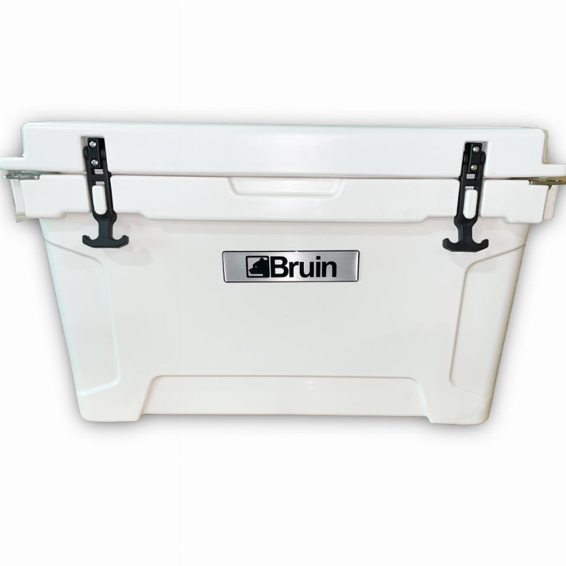 Bruin Outdoors 45L | 48QT Roto-Molded Cooler and Ice Box - White
