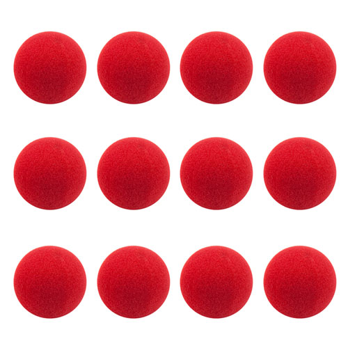 12-Pack of Clown Noses