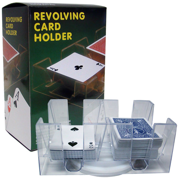 6 Deck Rotating Card Tray
