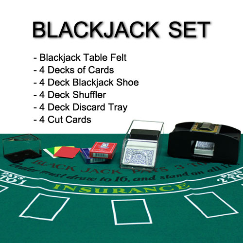 4 Deck Blackjack Set