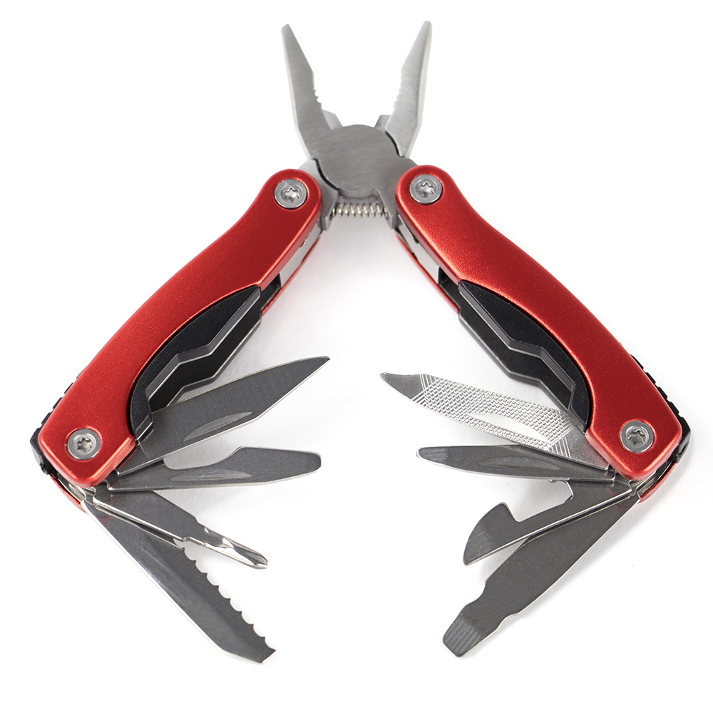 11-in-1 3'' Multitool, Red