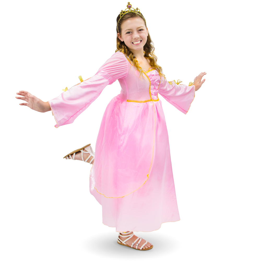 Pink Princess Children's Costume, 5-6