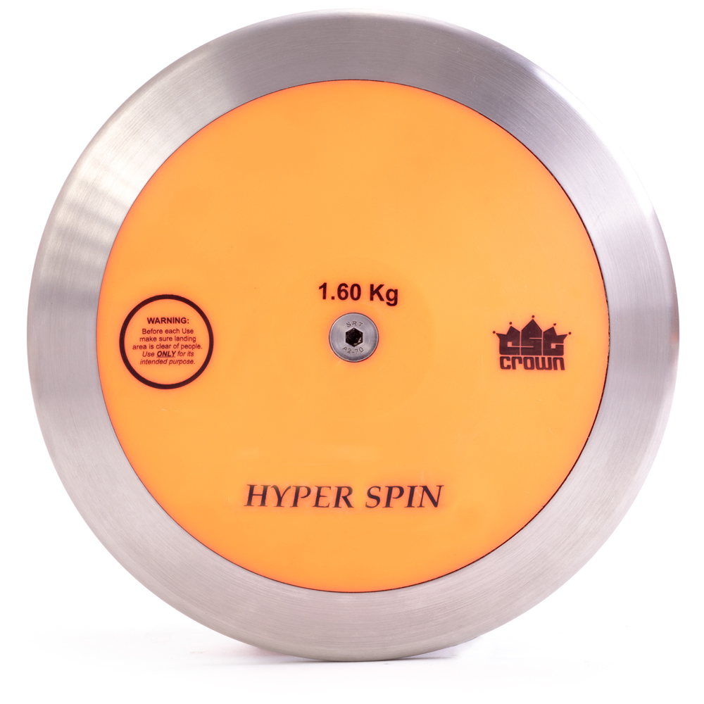 Hyper Spin Discus, 91% Rim Weight, 1.6kg