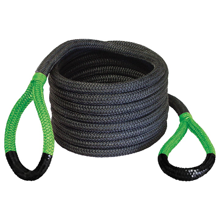 7/8IN X 30FT ORIGINAL BUBBA ROPE 28600LB BREAKING STRENGTH W/SPECIAL ORDER GREEN EYES