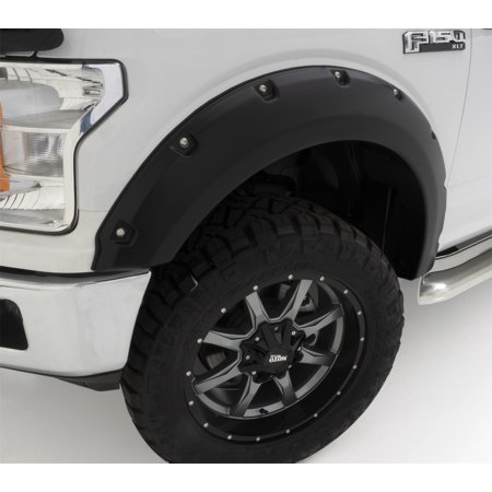 18-C F150 POCKET STYLE 4PC COLOR FENDER FLARES OXFORD WHITE
