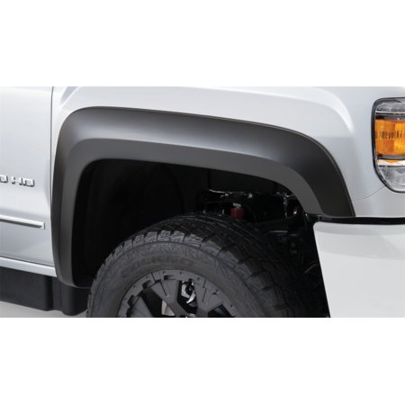 FRONTS ONLY/15-16 SIERRA 2500/3500 HD EXT-A-FENDER STYLE FENDER FLARES ABS SMOOT