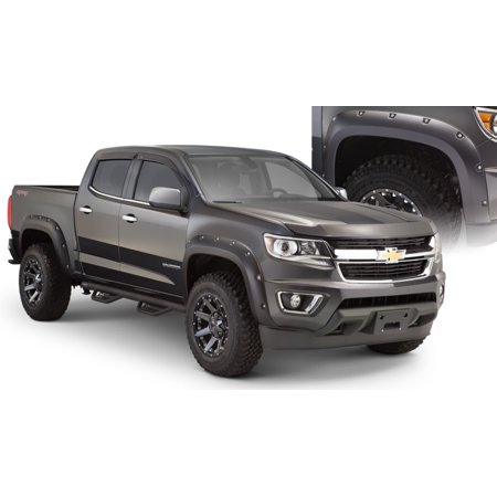 15-20 CANYON/COLORADO(EXCL ZR2) 74.0IN BED/FLEETSIDE FENDER FLARES POCKET STYLE 4PC