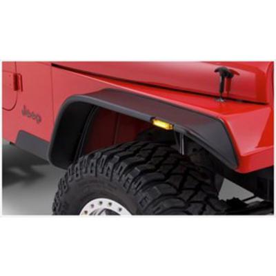87-95 JEEP WRANGLER YJ FLAT STYLE FENDER FLARES/FRONT ONLY