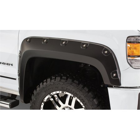 14-15 SIERRA 1500 FRONT BOSS POCKET STYLE FENDER FLARES - FRONTS ONLY