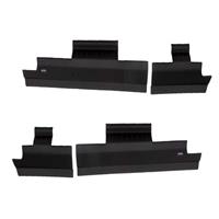 09-C RAM 1500 EXTENDED CAB ROCKER PANEL & SILL PLATE COVER BLACK