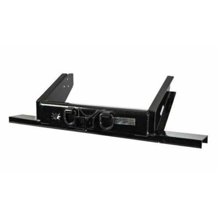 FLATBED/FLATBED DUMP HITCH PLATE BUMPER WITH 2-1/2 INCH RECEIVER