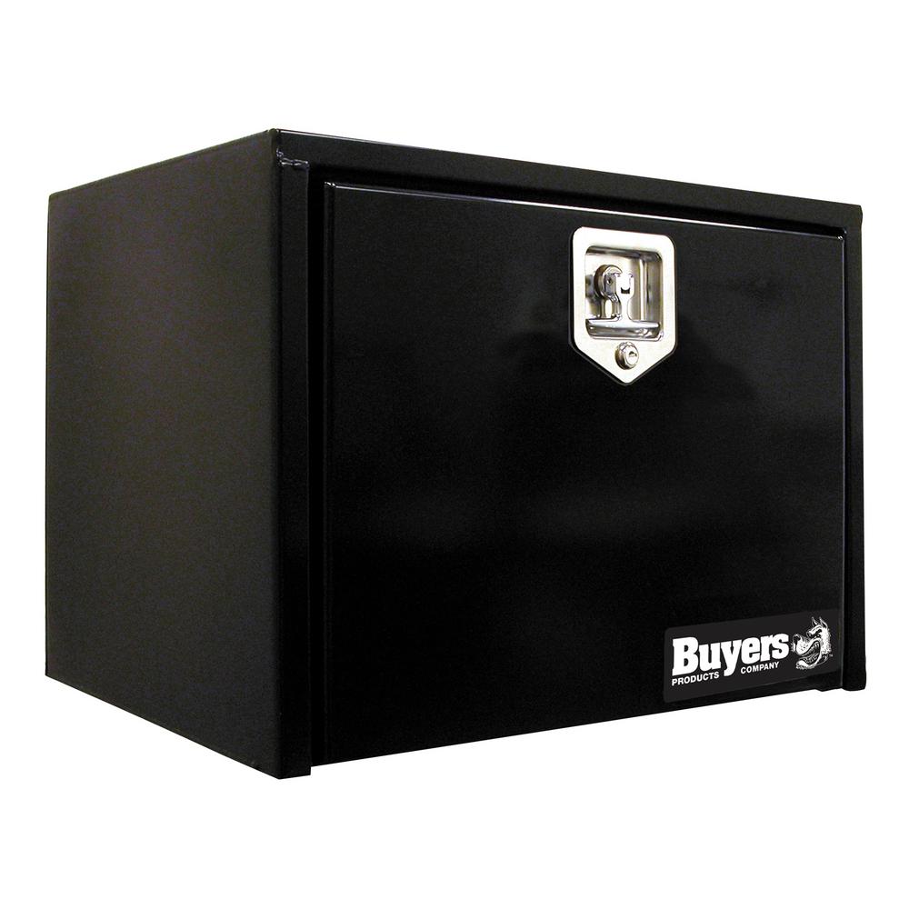 14 X 16 X 24 UNDERBODY BLACK BOX W/SS T-HANDLES