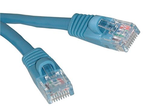 10' Cat5E Snagless Cable Blue