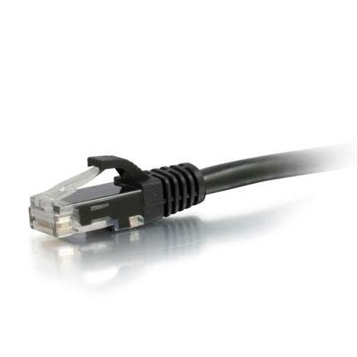25' Cat5E Snagless Cable Black