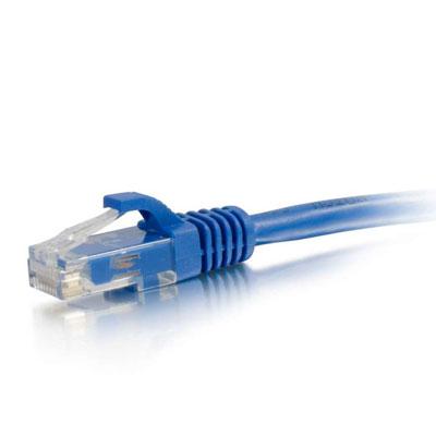 50' Cat5E Snagless Cable Blue