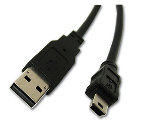 6' USB 2.0 A to Mini B Cable