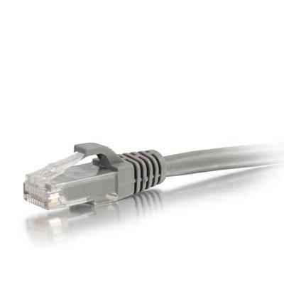 1' Cat6 Snagless Cable Gray