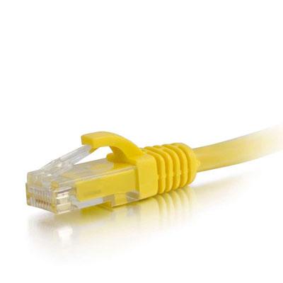 3' Cat6 Snagless Cable Yellow