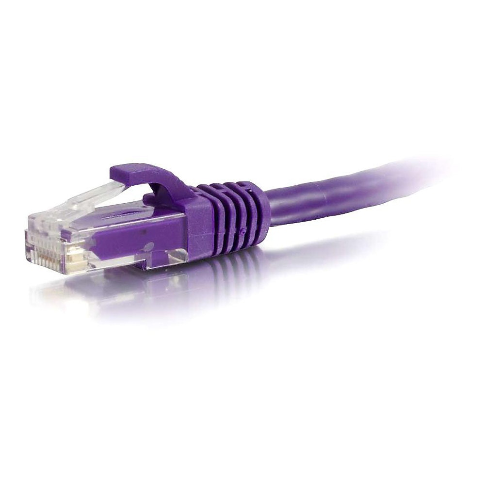 7' Cat6 Snagles Cable PUPLE