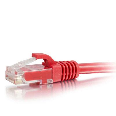 5' Cat6 Snagless Cable Red