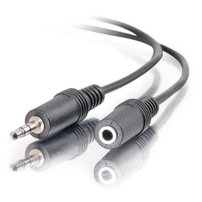 12' 3.5mm M F Stereo Extension Cable