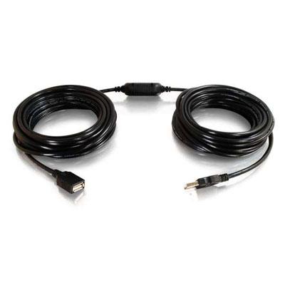 25' USB A M to F Active Extension Cable