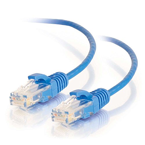7' Slim Network Patch Cable Blue